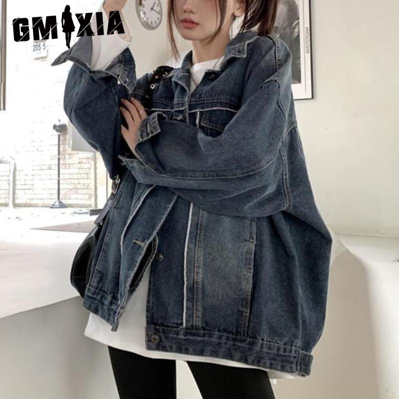 GMXIA Spring and Autumn Street Style Retro Washed Denim Coat Women Fur Edge To Do Old Denim Loose Fashion Jackets & Coats S синий
GMXIA Spring and Autumn Street Style Retro Washed Denim Coat Women Fur Edge To Do Old Denim Loose Fashion Jackets & Coats S синий