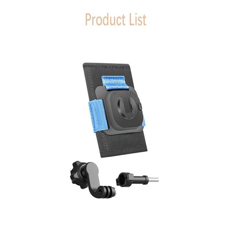 Backpack Shoulder Strap 360° Rotate Buckle Quick Release Mount for GoPro Hero 12 1110 9 8 DJi Insta360 Action Camera Accesson
Backpack Shoulder Strap 360° Rotate Buckle Quick Release Mount for GoPro Hero 12 1110 9 8 DJi Insta360 Action Camera Accesson