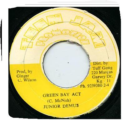 7inch Record JUNIOR DEMUS / SPROUTIE RANKS - Green Bay Act / God A Come Again NONE Teen Jam Promot Jamaica Reggae, Ska & Dub Used
7inch Record JUNIOR DEMUS / SPROUTIE RANKS - Green Bay Act / God A Come Again NONE Teen Jam Promot Jamaica Reggae, Ska & Dub Used