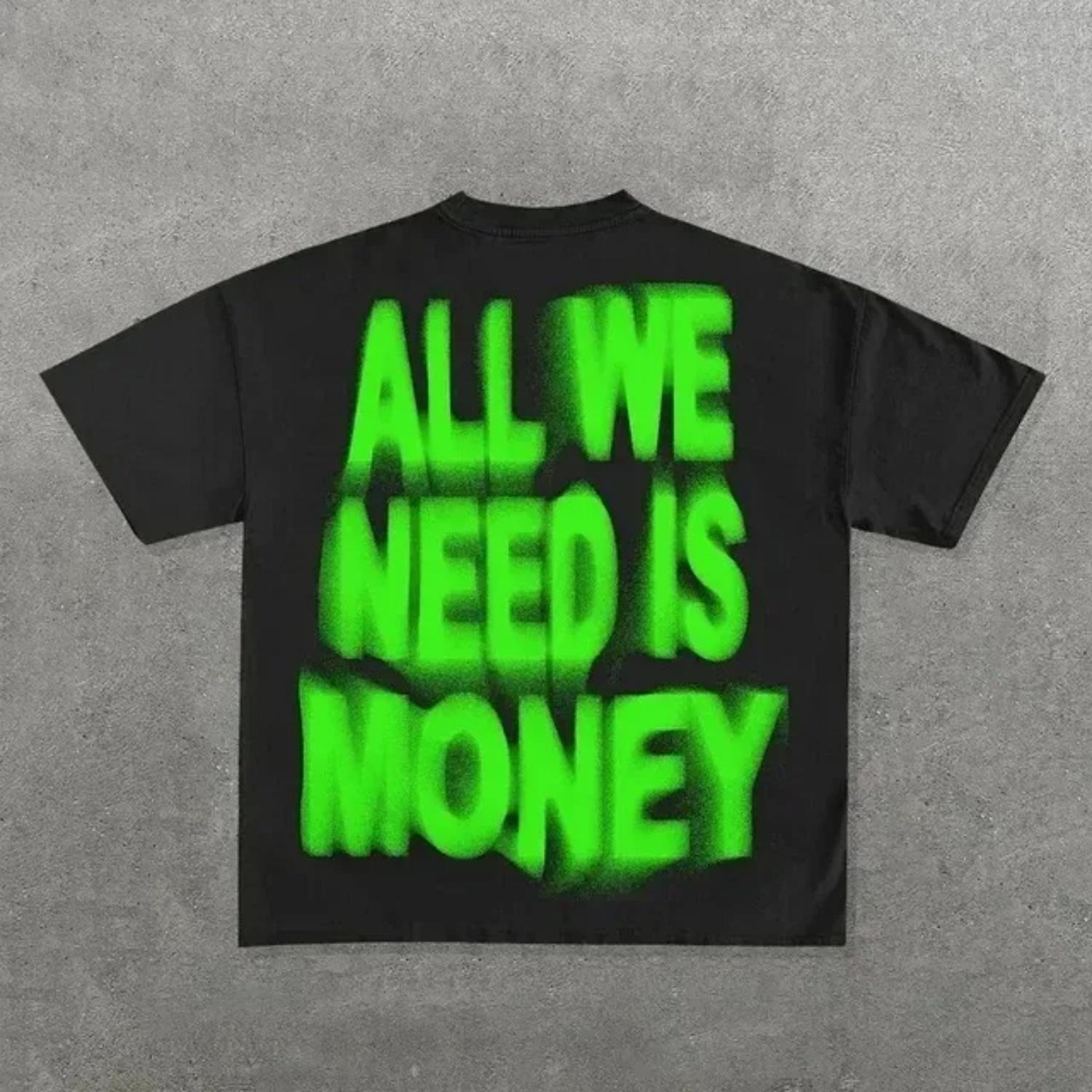 Money Talking Graphic Men Cotton TShirt Streetwear Grunge Punk Hipster Fashion S чёрный
Money Talking Graphic Men Cotton TShirt Streetwear Grunge Punk Hipster Fashion S чёрный