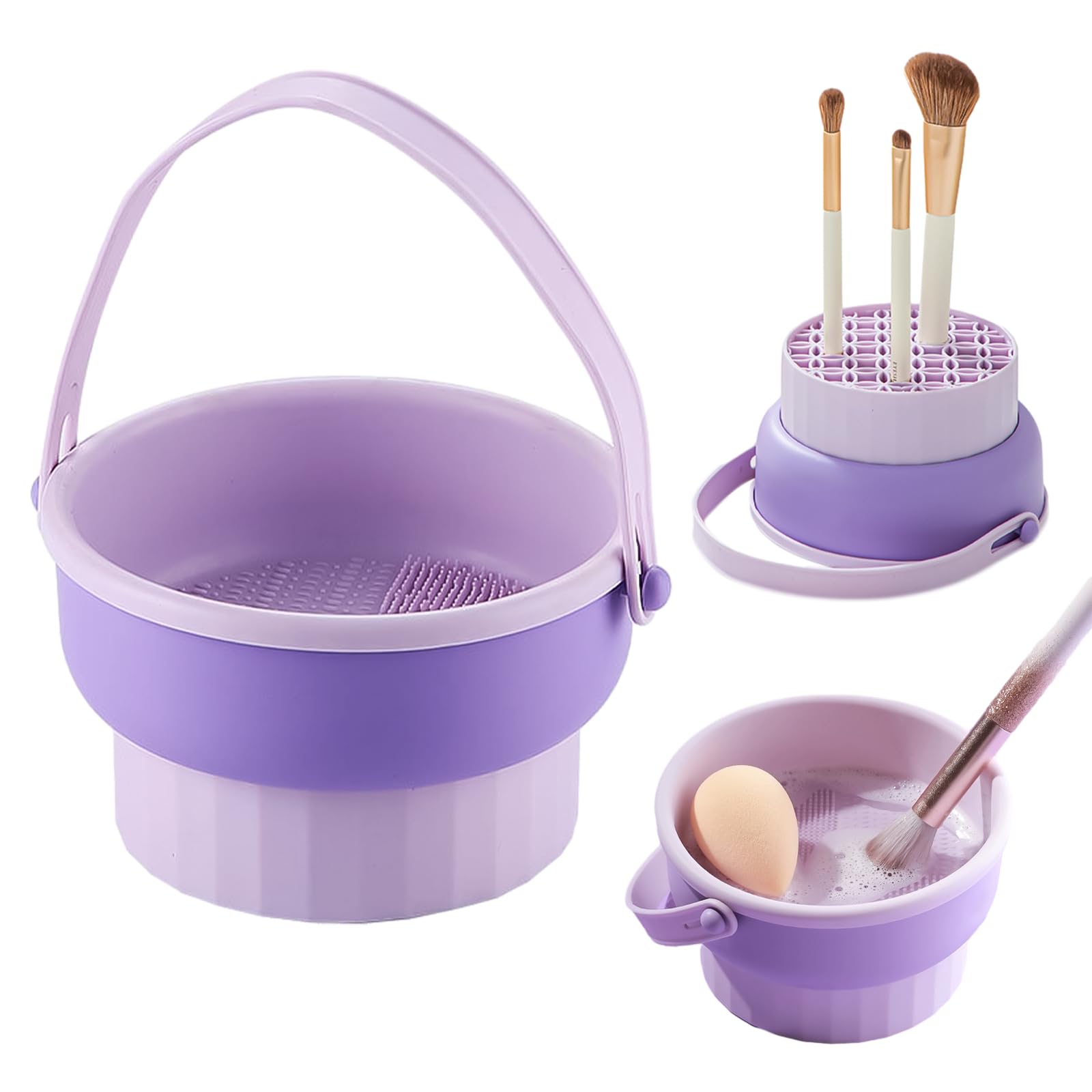 Doyime Makeup Brush Cleaner 3in1 Makeup Brush Set Makeup Brush Cleaning Clean Dry Storage Large Capacity Hanging Removable Stand Stylish Odorless
Doyime Makeup Brush Cleaner 3in1 Makeup Brush Set Makeup Brush Cleaning Clean Dry Storage Large Capacity Hanging Removable Stand Stylish Odorless