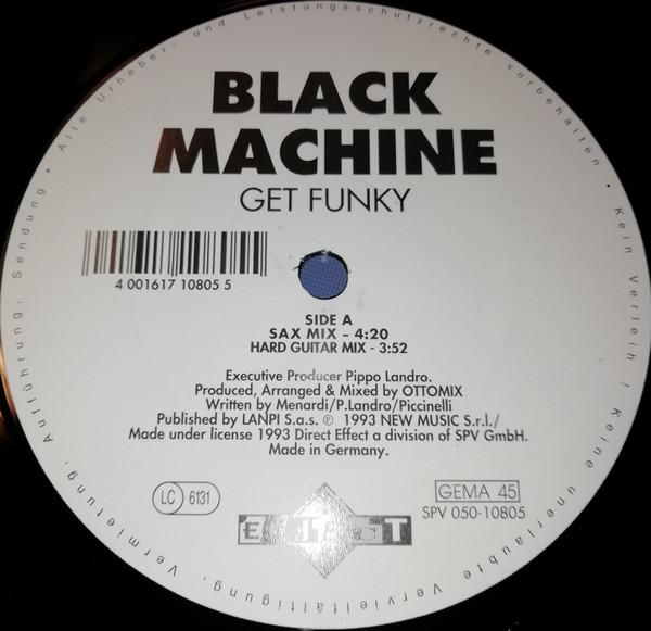 12inch Record BLACK MACHINE - Get Funky SPV05010805 Direct Effect 1993 Germany Dance & Electronica Used
12inch Record BLACK MACHINE - Get Funky SPV05010805 Direct Effect 1993 Germany Dance & Electronica Used