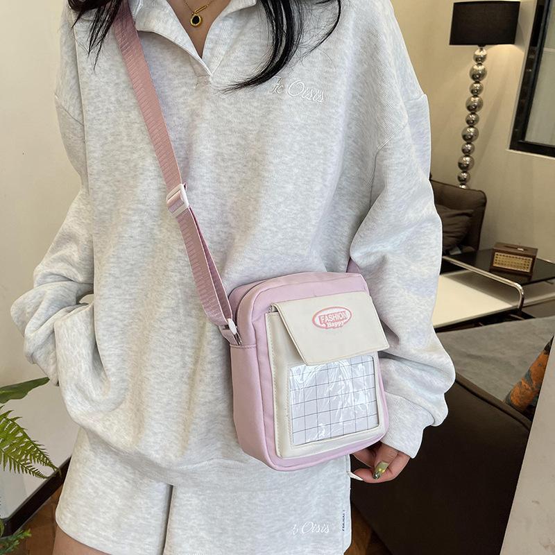 Small fresh color matching small satchel 2025 summer new couple Harajuku style literary plaid daily mobile phone shoulder bag one size fits all чорний
Small fresh color matching small satchel 2025 summer new couple Harajuku style literary plaid daily mobile phone shoulder bag one size fits all чорний