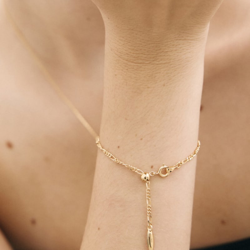 poery Drop Chain Bracelet_Gold Gold
poery Drop Chain Bracelet_Gold Gold