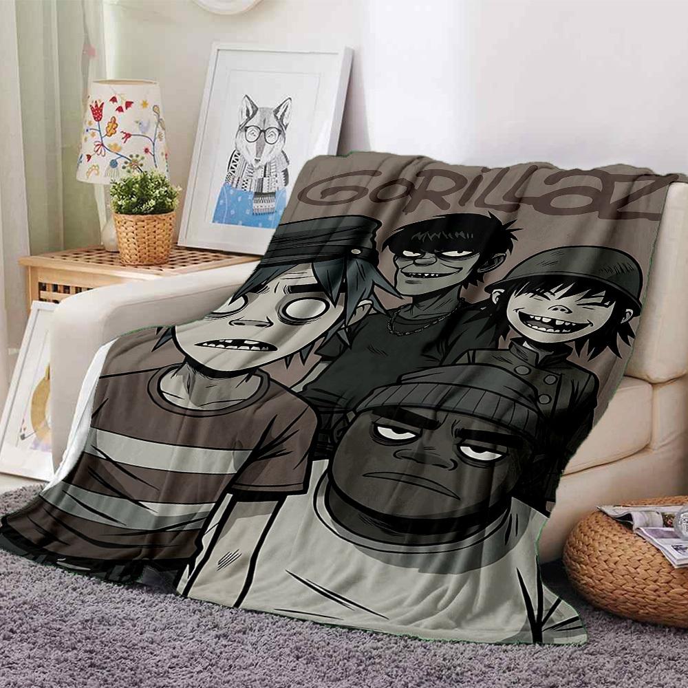 1pc Gorillaz Throw Blanket - Soft Flannel, Cozy All-Season Polyester Perfect for Home, Office, Bedroom 1054 80cmx120cm(31inx47in)
1pc Gorillaz Throw Blanket - Soft Flannel, Cozy All-Season Polyester Perfect for Home, Office, Bedroom 1054 80cmx120cm(31inx47in)