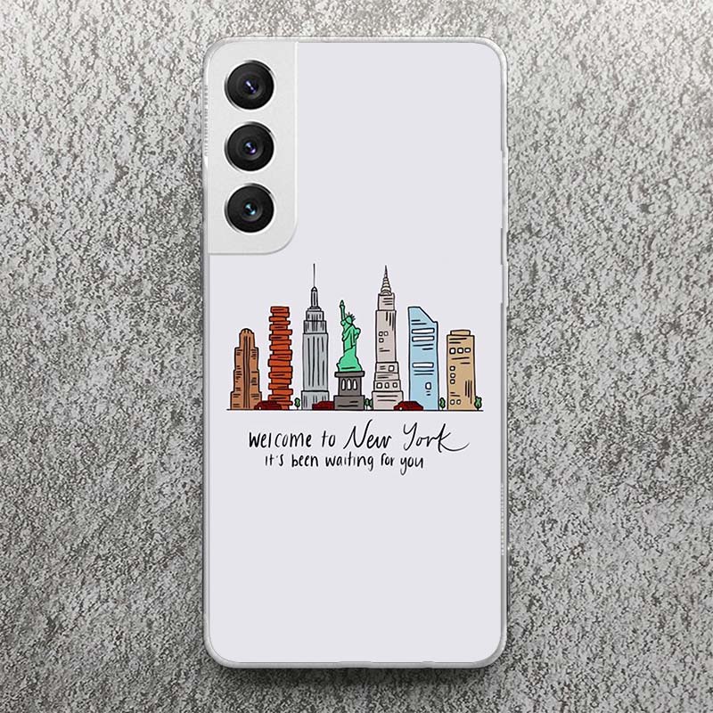 NYC New York City Print Soft Case for Samsung Galaxy S25 S24 S23 S22 Ultra S21 Plus S20 FE Phone Shell S10 + Pattern Cover Soft Samsung S24
NYC New York City Print Soft Case for Samsung Galaxy S25 S24 S23 S22 Ultra S21 Plus S20 FE Phone Shell S10 + Pattern Cover Soft Samsung S24