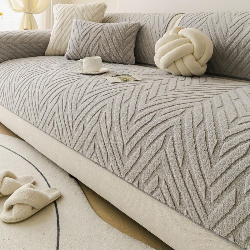 Thick Anti Slip Sofa Cover Fabric for Autumn and Winter Seasons Anti Cat Scratch One-piece Sofa Cushion Exquisite and Simple 70x70cm сірий
Thick Anti Slip Sofa Cover Fabric for Autumn and Winter Seasons Anti Cat Scratch One-piece Sofa Cushion Exquisite and Simple 70x70cm сірий