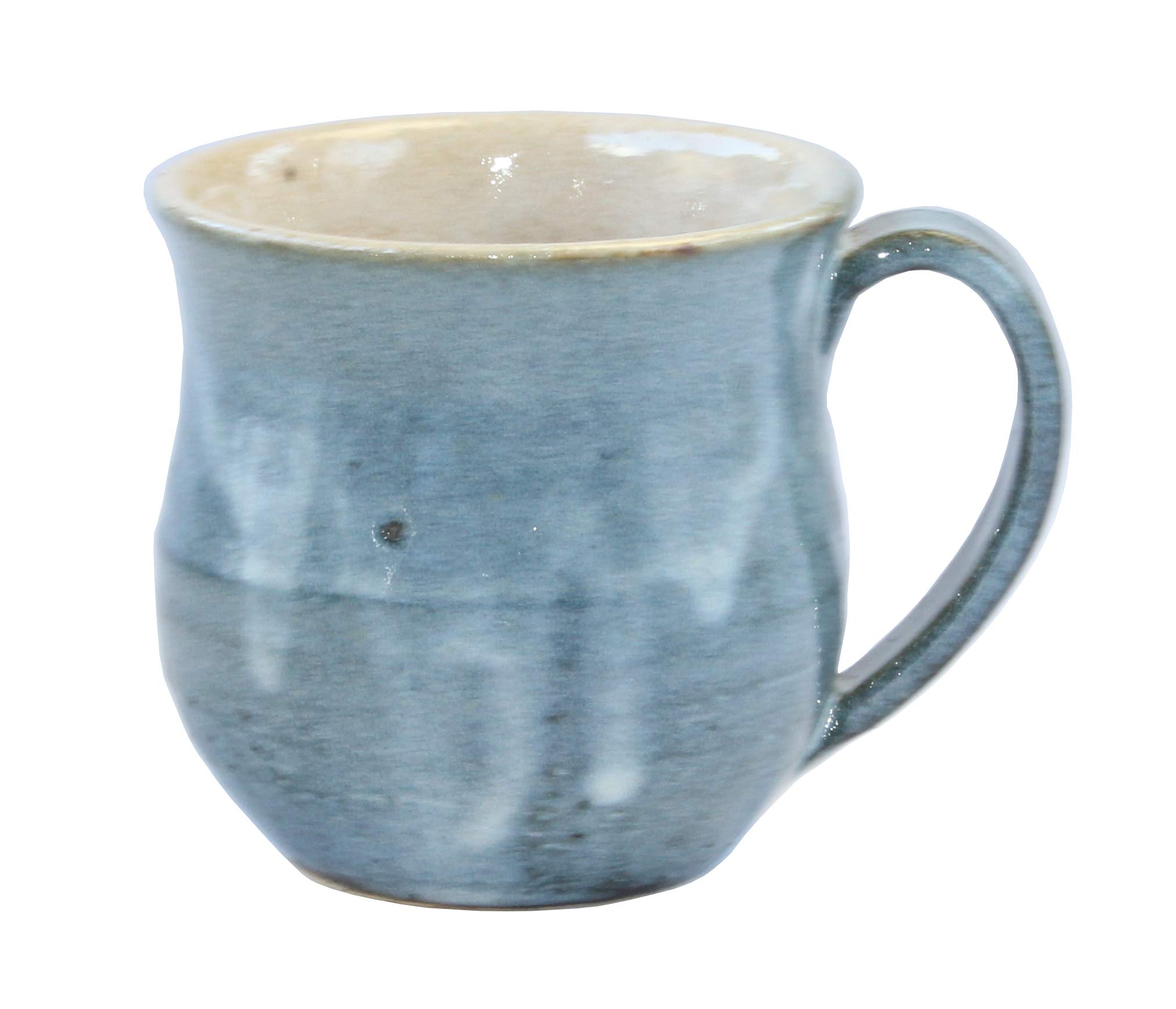 Tohri, Shigaraki Ware Saiun (Blue) Mug W304-05
Tohri, Shigaraki Ware Saiun (Blue) Mug W304-05