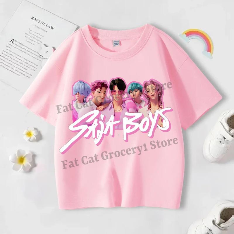 Kpop Охотник на демонов Хлопковая футболка Руми Мира Зои Аниме Детская одежда для девочек и мальчиков Летняя футболка с коротким рукавом Детская модная футболка Топ Подарок 140
Kpop Охотник на демонов Хлопковая футболка Руми Мира Зои Аниме Детская одежда для девочек и мальчиков Летняя футболка с коротким рукавом Детская модная футболка Топ Подарок 140