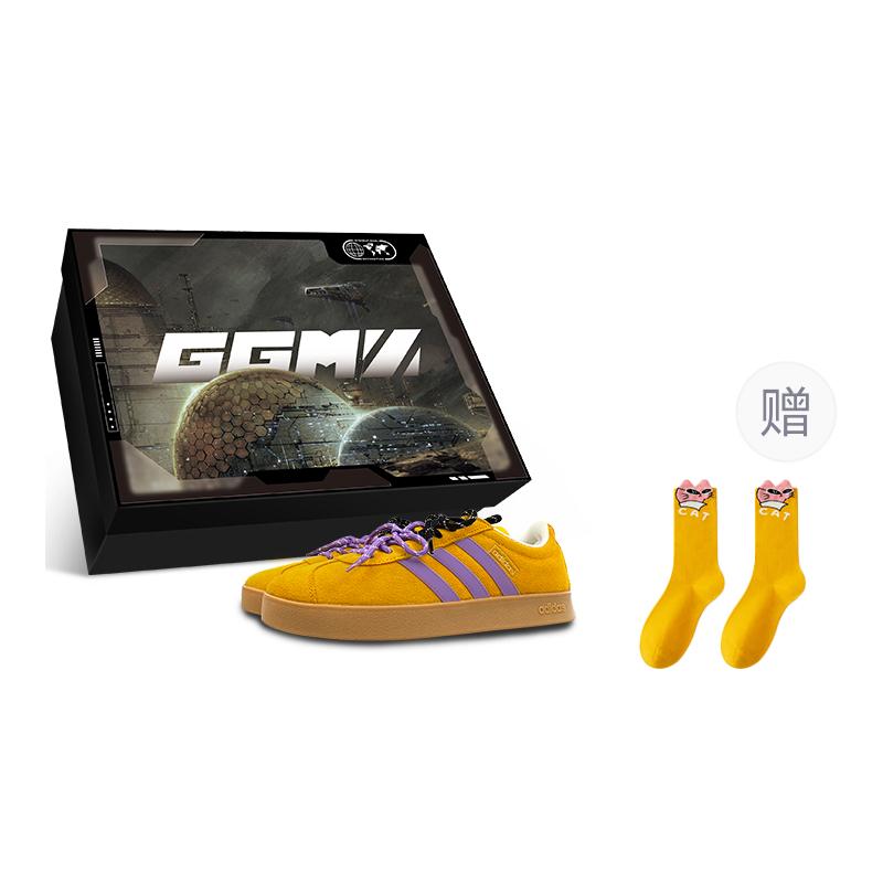 Adidas VL COURT 3.0 Slip Resistant Abrasion Resistant Low top Skateboard Shoes Unisex Yellow Purple JI0495(Team116-BOX) 38
Adidas VL COURT 3.0 Slip Resistant Abrasion Resistant Low top Skateboard Shoes Unisex Yellow Purple JI0495(Team116-BOX) 38