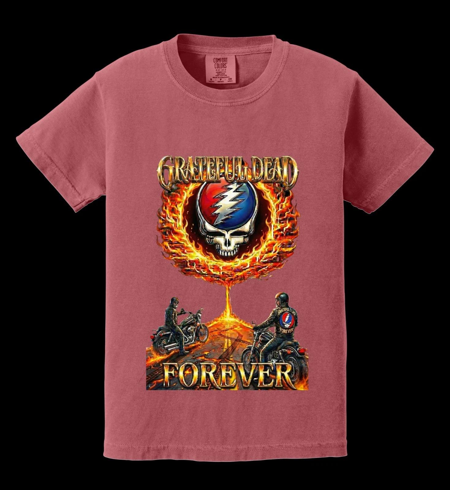 Grateful Dead Forever Dead Head Skull, Motorcycles Riders, Unisex & Adult Tees 140
Grateful Dead Forever Dead Head Skull, Motorcycles Riders, Unisex & Adult Tees 140