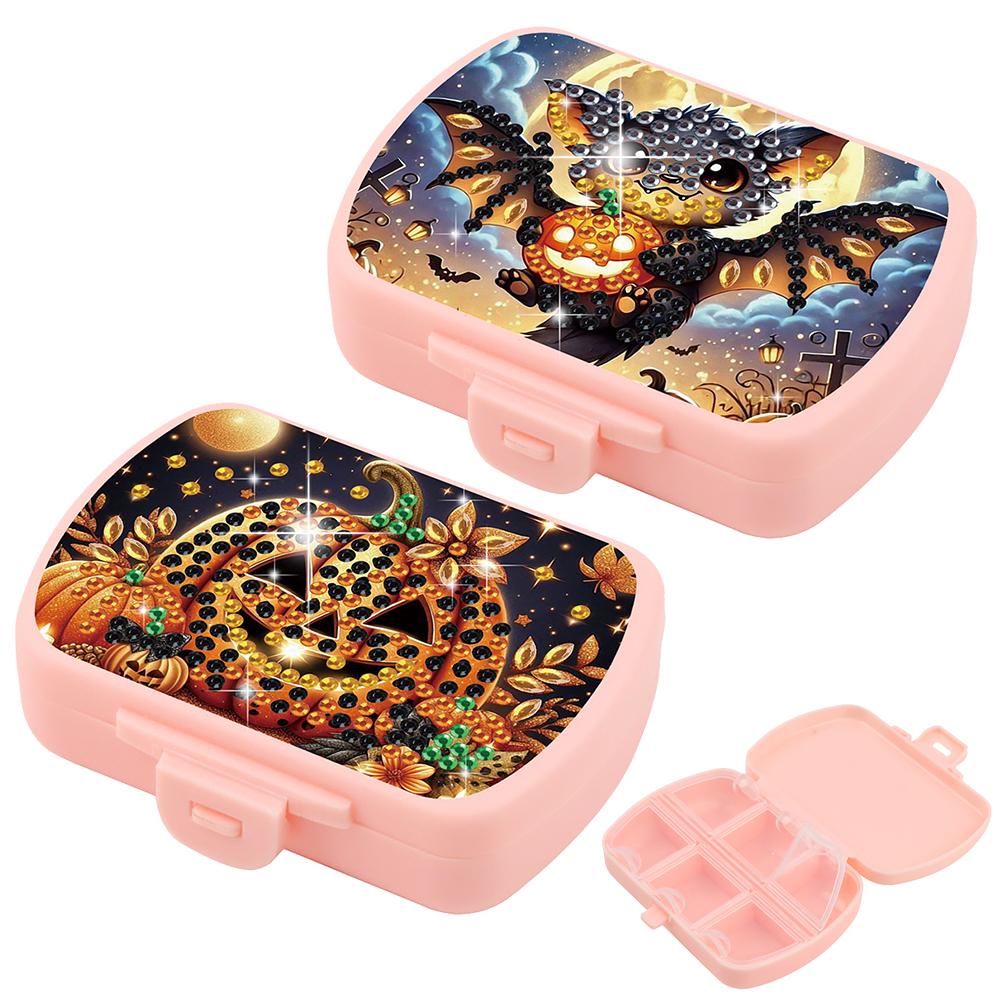 2Pcs DIY Animal Pattern Portable Crystal Pill Dispenser Moisture-Proof Rhinestone Pill Organizer for Handicraft Enthusiasts Gift
2Pcs DIY Animal Pattern Portable Crystal Pill Dispenser Moisture-Proof Rhinestone Pill Organizer for Handicraft Enthusiasts Gift