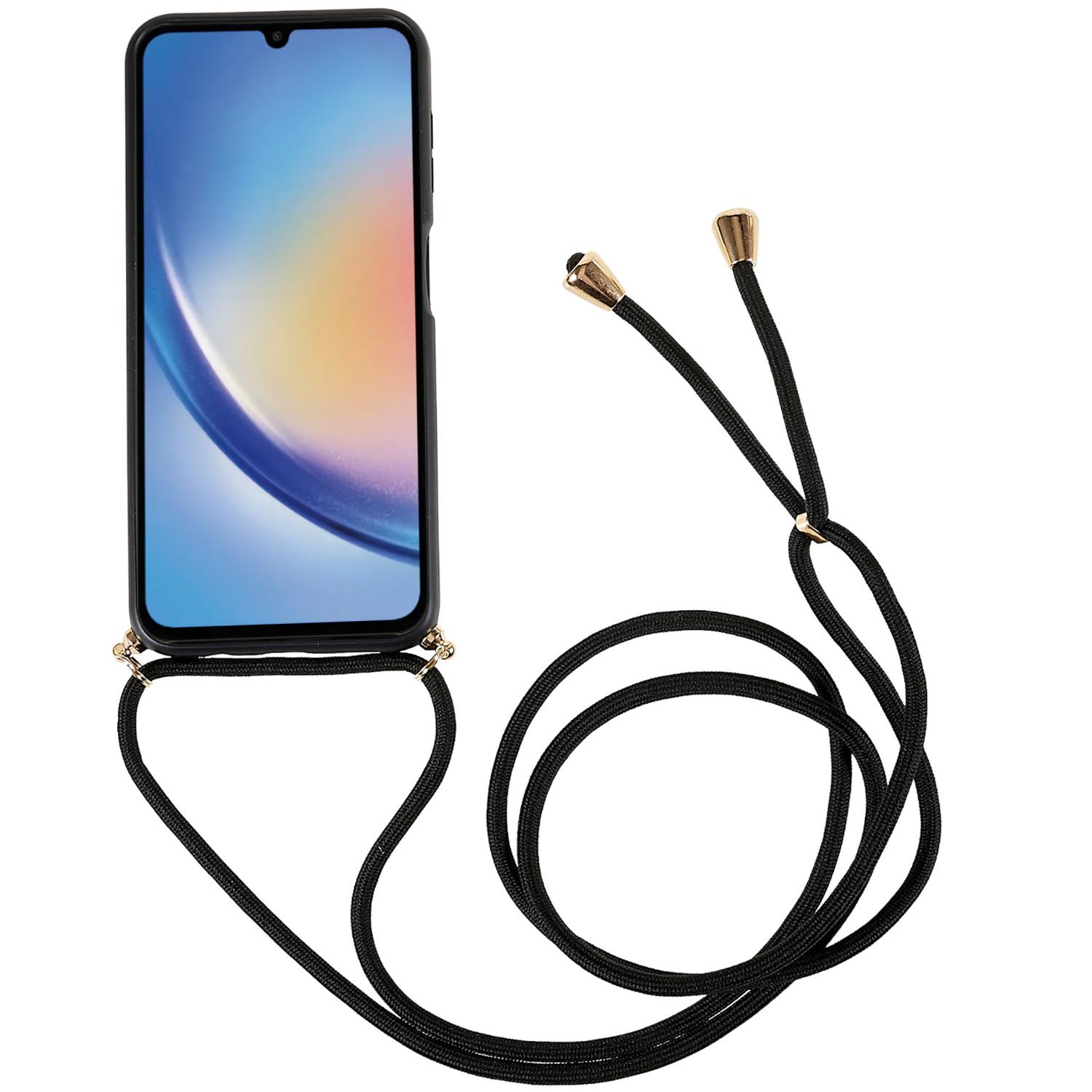 For Samsung Galaxy A34 5G Phone Case Biodegradable Wheat Straw Soft TPU Drop Protection Cover with Lanyard Black
For Samsung Galaxy A34 5G Phone Case Biodegradable Wheat Straw Soft TPU Drop Protection Cover with Lanyard Black