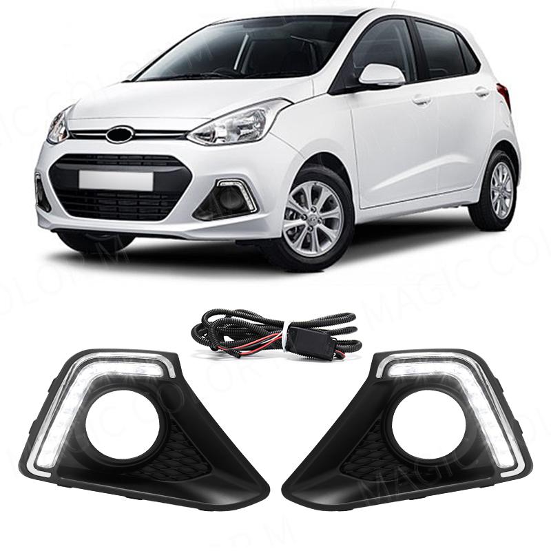 Для Hyundai I10 GRAND 2014 2015 2016 DRL дневные ходовые огни светодиодные противотуманные фары рамка белые водонепроницаемые аксессуары бампер
Для Hyundai I10 GRAND 2014 2015 2016 DRL дневные ходовые огни светодиодные противотуманные фары рамка белые водонепроницаемые аксессуары бампер