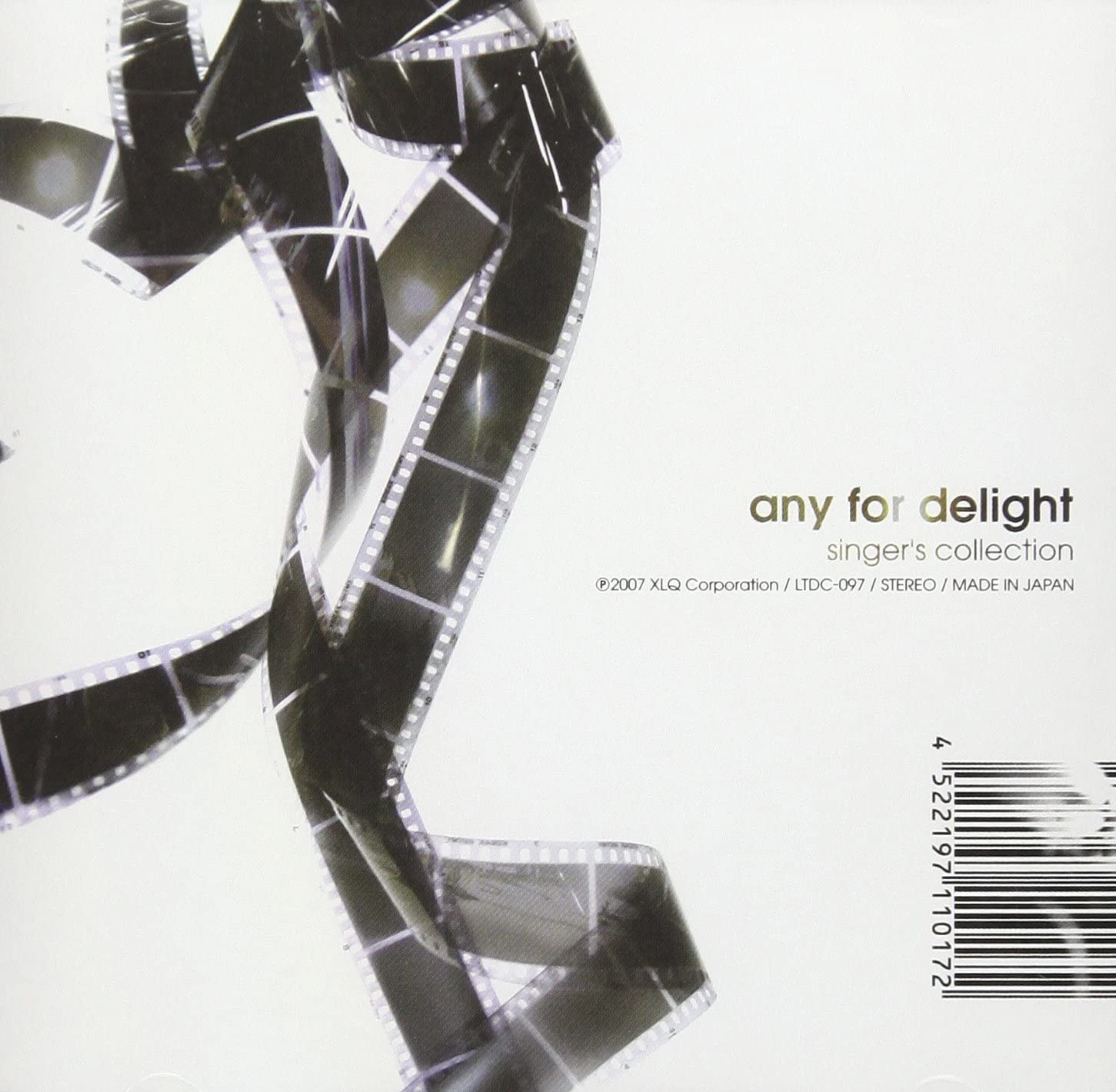 CD ANY FOR DELIGHT; TATSUYA SAIKI - singer s collection LTDC097 Japan ObiJapanese Pop/Rock Used
CD ANY FOR DELIGHT; TATSUYA SAIKI - singer s collection LTDC097 Japan ObiJapanese Pop/Rock Used