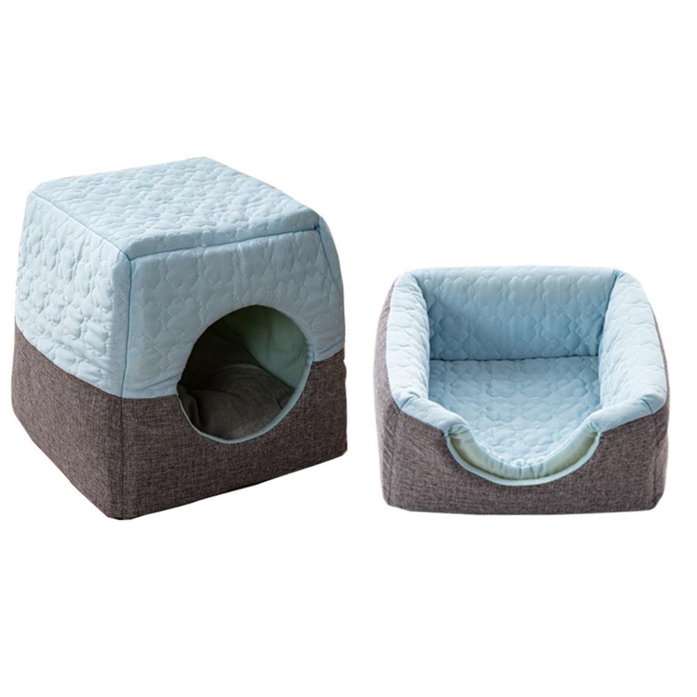 Pet Nest Semi Enclosed Cat House Pet Room Pet Cat Sleeping Nest Four Seasons Home Window Sleeping светло-синий
Pet Nest Semi Enclosed Cat House Pet Room Pet Cat Sleeping Nest Four Seasons Home Window Sleeping светло-синий