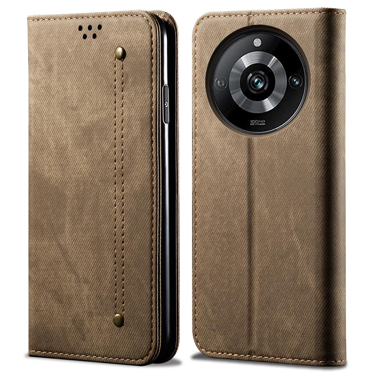 Для Realme 11 Pro 5G/11 Pro+ 5G Текстура джинсовой ткани Чехол-книжка Кошелек из ПУ кожи Защитная подставка Чехол для телефона Khaki
Для Realme 11 Pro 5G/11 Pro+ 5G Текстура джинсовой ткани Чехол-книжка Кошелек из ПУ кожи Защитная подставка Чехол для телефона Khaki