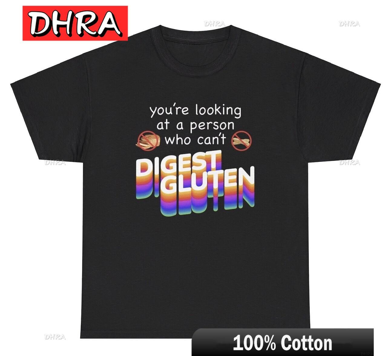 Looking At A Person Who Cant Digest Gluten T Shirt Funny Allergy Gag Humor Tee Trendy Classic Tops Birthday Gift TShirt S
Looking At A Person Who Cant Digest Gluten T Shirt Funny Allergy Gag Humor Tee Trendy Classic Tops Birthday Gift TShirt S