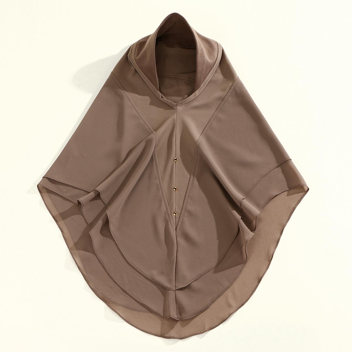 Muslim Instant Hijab Chiffon Women Double Layered Shawl Headscarf Wrap Amira Chemo Cap Islamic Scarf Cover Turban Headband
Muslim Instant Hijab Chiffon Women Double Layered Shawl Headscarf Wrap Amira Chemo Cap Islamic Scarf Cover Turban Headband