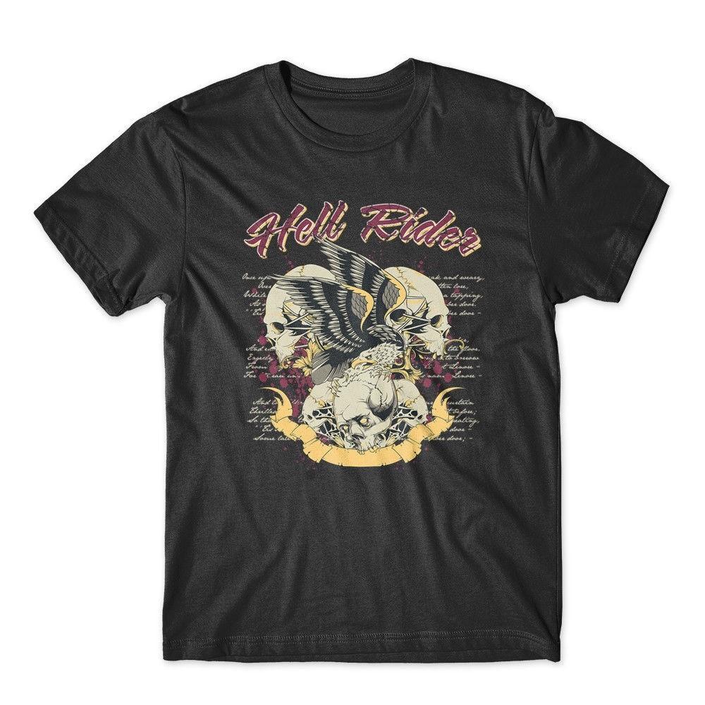 Hell Rider T-Shirt. Skull Shirt 100% Cotton Premium Tee New S
Hell Rider T-Shirt. Skull Shirt 100% Cotton Premium Tee New S