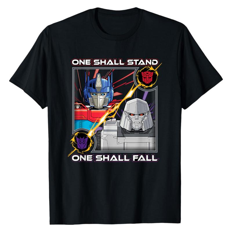 Epic Showdown TShirt Transformers Optimus Prime Megatron One Shall Stand Printed Crew Neck Cotton High Street Fashion Tops S разноцветный
Epic Showdown TShirt Transformers Optimus Prime Megatron One Shall Stand Printed Crew Neck Cotton High Street Fashion Tops S разноцветный