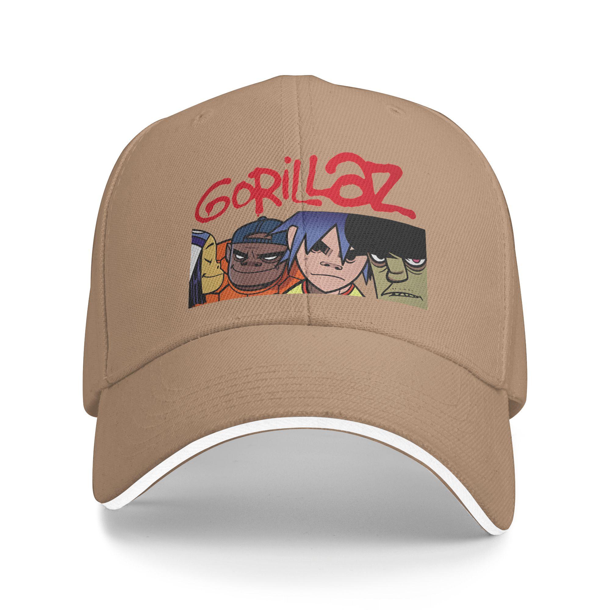Gorillazs Band Baseball Cap Outdoor Sports Sun Visor Trucker Hat Men Women Casual Print Baseball Caps One Size хаки
Gorillazs Band Baseball Cap Outdoor Sports Sun Visor Trucker Hat Men Women Casual Print Baseball Caps One Size хаки