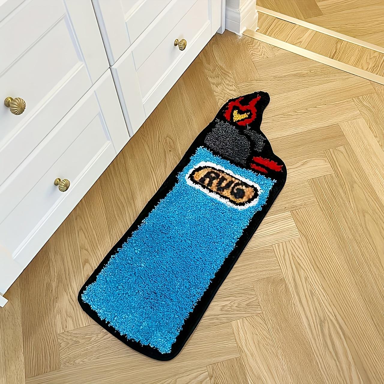 Tufted Blue Lighter Rug Retro Rainbow Fluffy Rug for Bedroom & Living Room Anti-slip Bath Mat Nonslip Home Decor 80X24 cm
Tufted Blue Lighter Rug Retro Rainbow Fluffy Rug for Bedroom & Living Room Anti-slip Bath Mat Nonslip Home Decor 80X24 cm