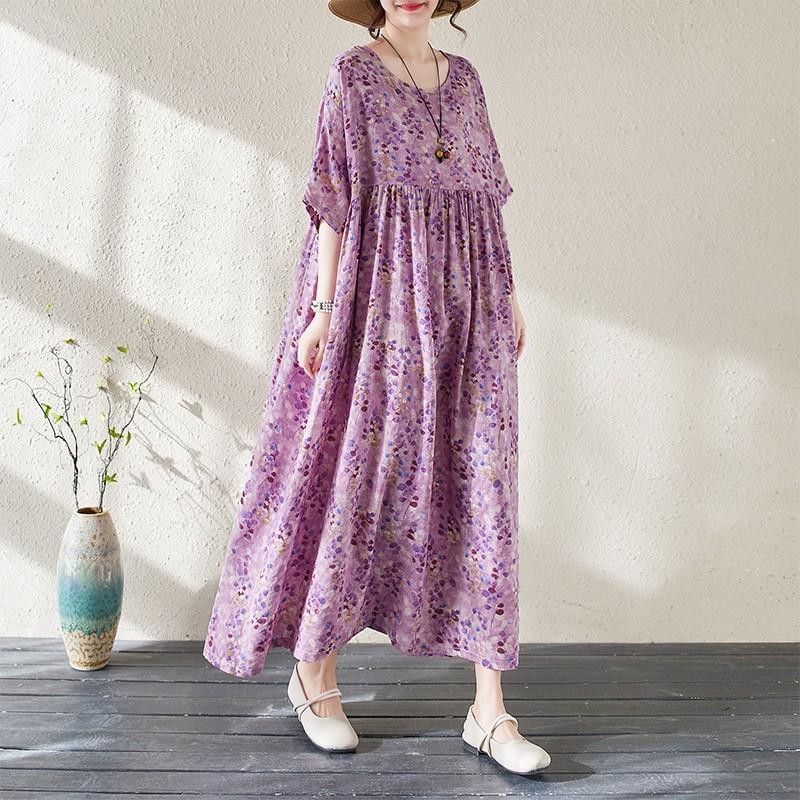 Элегантное платье миди большого размера с круглым вырезом, короткими рукавами и летящей юбкой-клёш Plus Size
Элегантное платье миди большого размера с круглым вырезом, короткими рукавами и летящей юбкой-клёш Plus Size