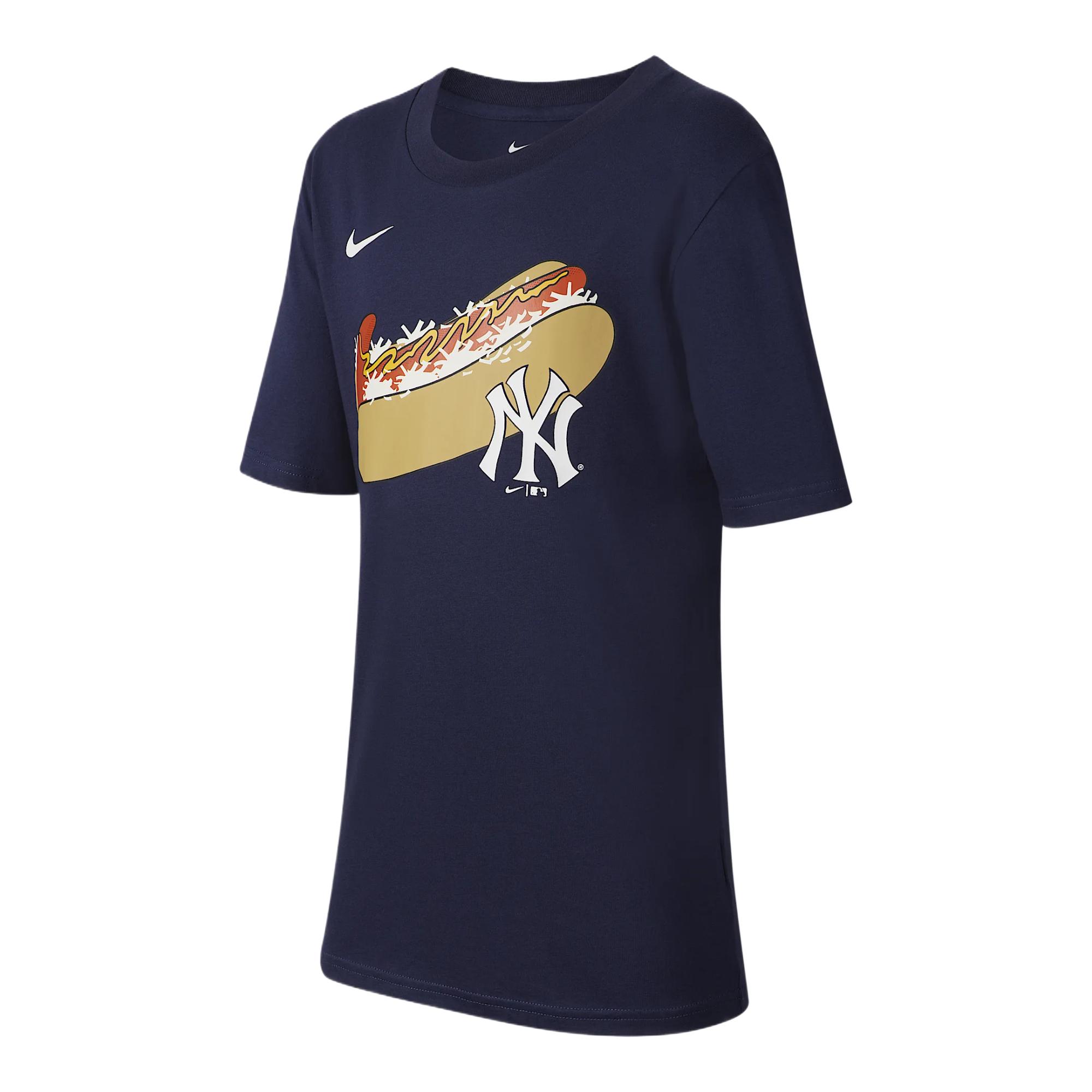Nike X MLB Collaboration T-Shirt New York Yankees Comfortable Soft Skin-Friendly Fashion Short Sleeve Kids Tops Deep-Navy DX5241-410 XL
Nike X MLB Collaboration T-Shirt New York Yankees Comfortable Soft Skin-Friendly Fashion Short Sleeve Kids Tops Deep-Navy DX5241-410 XL