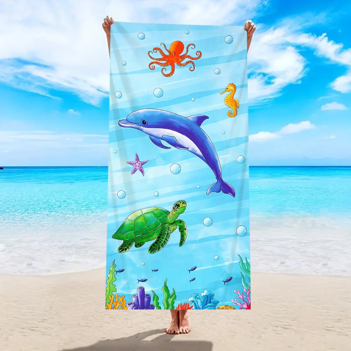 Animal Printed Beach Towel Microfiber Quick Drying Soft and Absorbent Outdoor Swimming Bath Towel Travel Sport Blanket W40*H60(CM)
Animal Printed Beach Towel Microfiber Quick Drying Soft and Absorbent Outdoor Swimming Bath Towel Travel Sport Blanket W40*H60(CM)