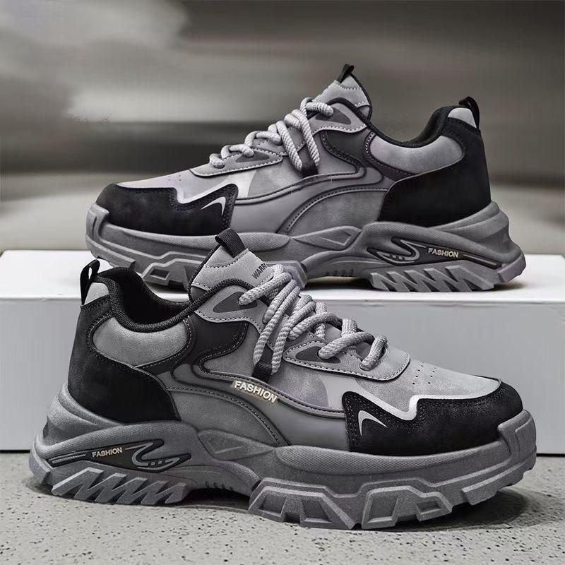 High-quality Leather Soft Durable Thick Sole Anti Slip Fashion Running Shoes Street Walking Sports Shoes 44 сірий
High-quality Leather Soft Durable Thick Sole Anti Slip Fashion Running Shoes Street Walking Sports Shoes 44 сірий