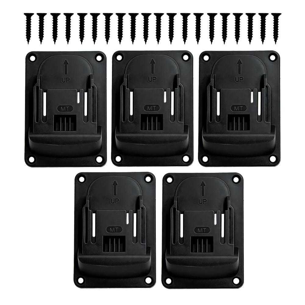 5PCS Drill Tool Wall Mounted Base Hanger Compatible Motorized Stand Set Tool Holders for Makita18V Lithium-lon Tools чорний
5PCS Drill Tool Wall Mounted Base Hanger Compatible Motorized Stand Set Tool Holders for Makita18V Lithium-lon Tools чорний