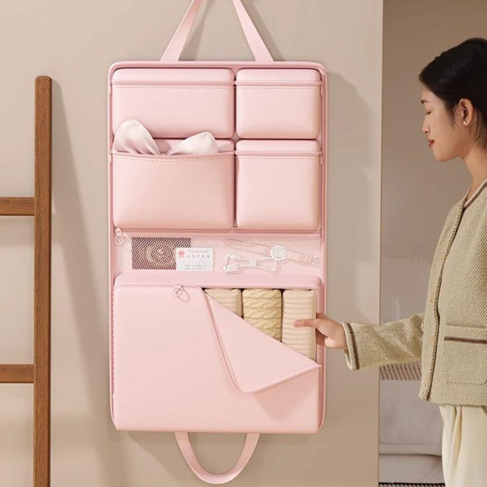 Multi Pockets Innerwear Separation Bag Hanging Luggage Storage Bag Makeup Storage бежевий
Multi Pockets Innerwear Separation Bag Hanging Luggage Storage Bag Makeup Storage бежевий