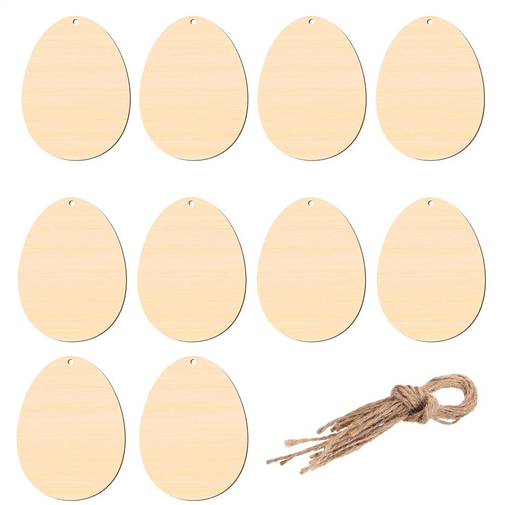 Wood Ornament Blanks Easter Eggs Paintable Holiday Pendants Wood Cutouts for School Party Home Bedroom Apartment Family
Wood Ornament Blanks Easter Eggs Paintable Holiday Pendants Wood Cutouts for School Party Home Bedroom Apartment Family