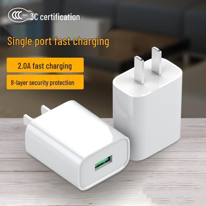 QC3.0 Fast USB Charger 5V2A 3C Certified Mobile Adapter білий
QC3.0 Fast USB Charger 5V2A 3C Certified Mobile Adapter білий