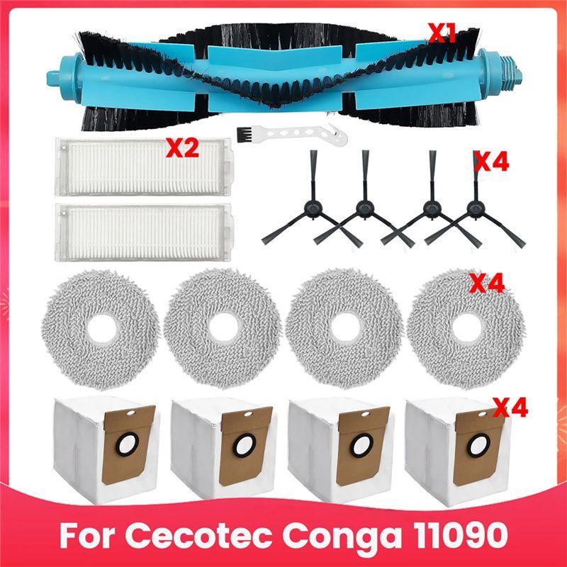 AEE4-For Cecotec Conga 11090 Vacuum Cleaner Robot Replacement Part Main Side Brush Hepa Filter Mop Cloth Dust Bags
AEE4-For Cecotec Conga 11090 Vacuum Cleaner Robot Replacement Part Main Side Brush Hepa Filter Mop Cloth Dust Bags
