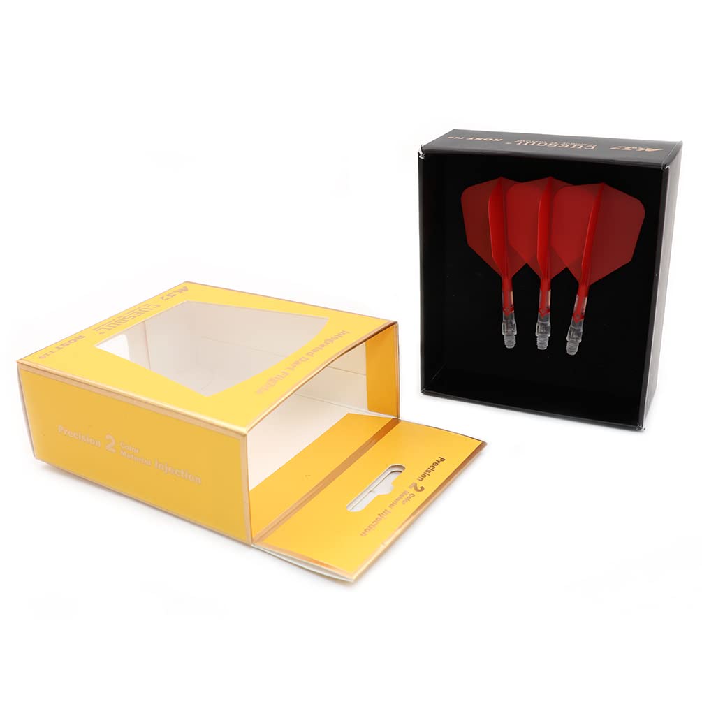 CUESOUL ROST T19 Shaft Integrated Flight Big Wing Shape Red with white Ice Shaft set - 3-piece (CS-AK572S)
CUESOUL ROST T19 Shaft Integrated Flight Big Wing Shape Red with white Ice Shaft set - 3-piece (CS-AK572S)