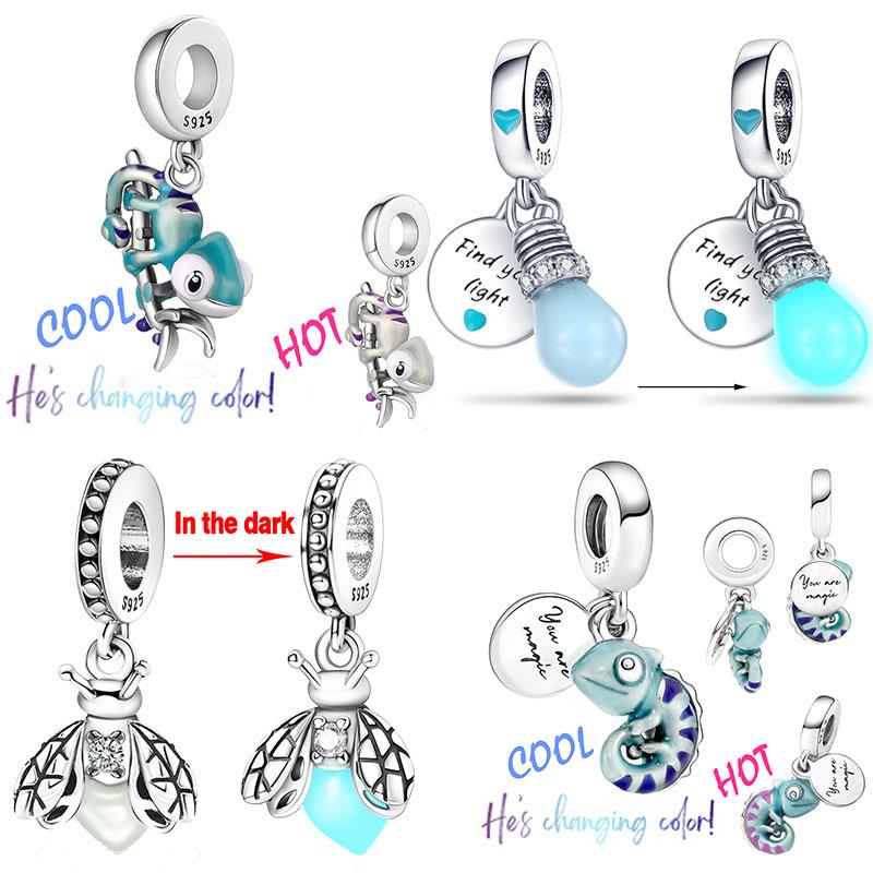 Insect Fish Silver 925 Charms Beads Shoe Bag Pendants Fit Original Bracelets Luminous Firefly Butterfly For DIY Jewelry
Insect Fish Silver 925 Charms Beads Shoe Bag Pendants Fit Original Bracelets Luminous Firefly Butterfly For DIY Jewelry