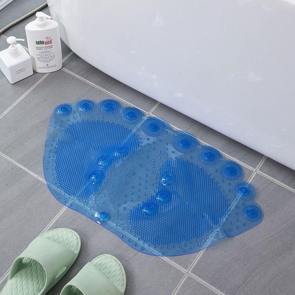 Comfortable Bathroom Anti-slip Mat with Suction Cups Foot Pedal Shower Floor Mat Children синій
Comfortable Bathroom Anti-slip Mat with Suction Cups Foot Pedal Shower Floor Mat Children синій