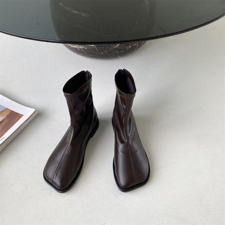 Mango boots Martin boots Women s British style spring and autumn single boots 2025 new square head flat bottom thin Chelsea short boots 39 темно-коричневого кольору
Mango boots Martin boots Women s British style spring and autumn single boots 2025 new square head flat bottom thin Chelsea short boots 39 темно-коричневого кольору