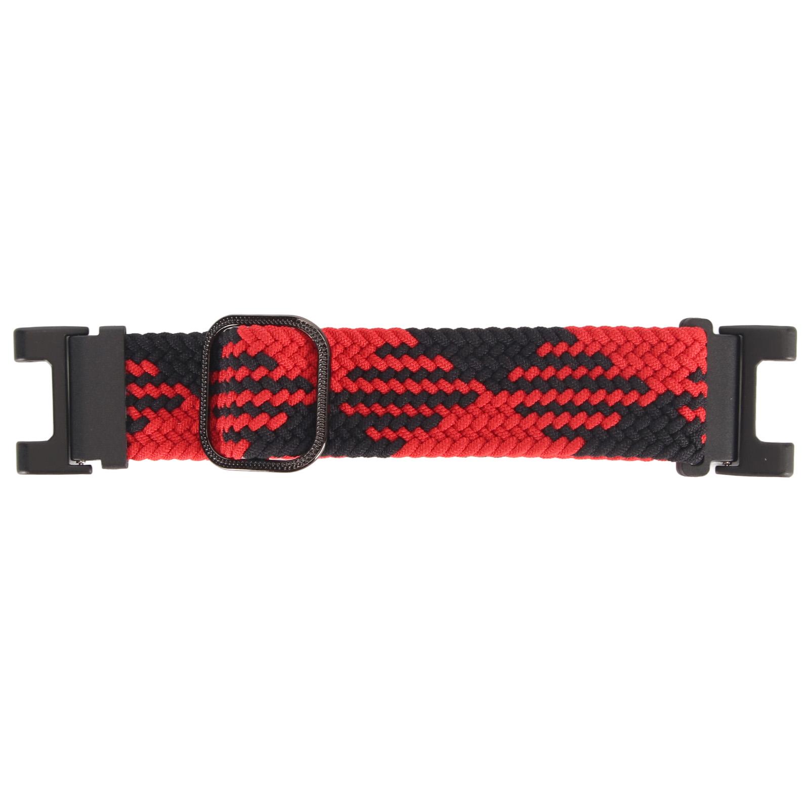 Soft Nylon Braided Smartwatch Band 22mm Replacement Elastic Breathable Watch Strap Fit for Amazfit T Rex Pink and White Red and Black
Soft Nylon Braided Smartwatch Band 22mm Replacement Elastic Breathable Watch Strap Fit for Amazfit T Rex Pink and White Red and Black