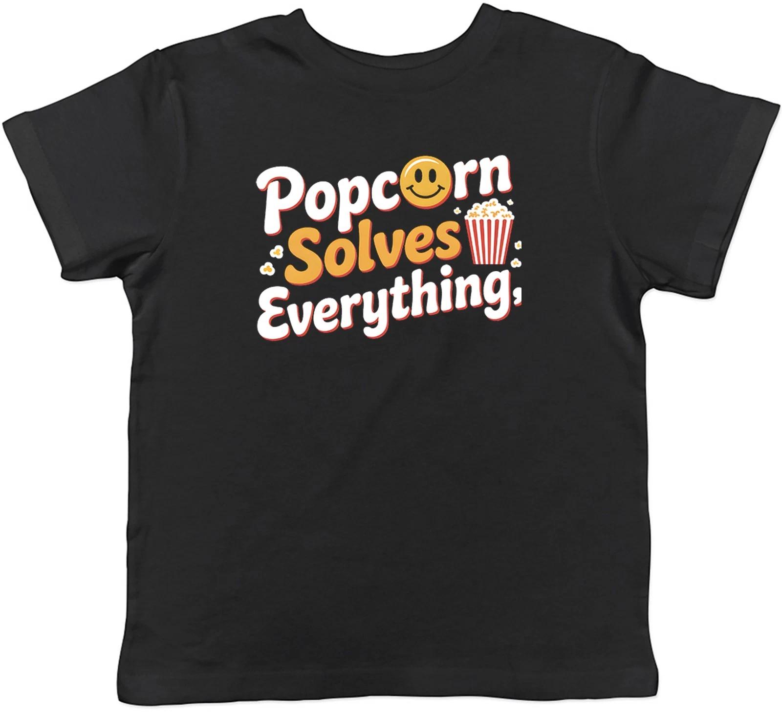 Popcorn Solves Everything Movie Film Kids T-Shirt Boys Girls Gift 120
Popcorn Solves Everything Movie Film Kids T-Shirt Boys Girls Gift 120