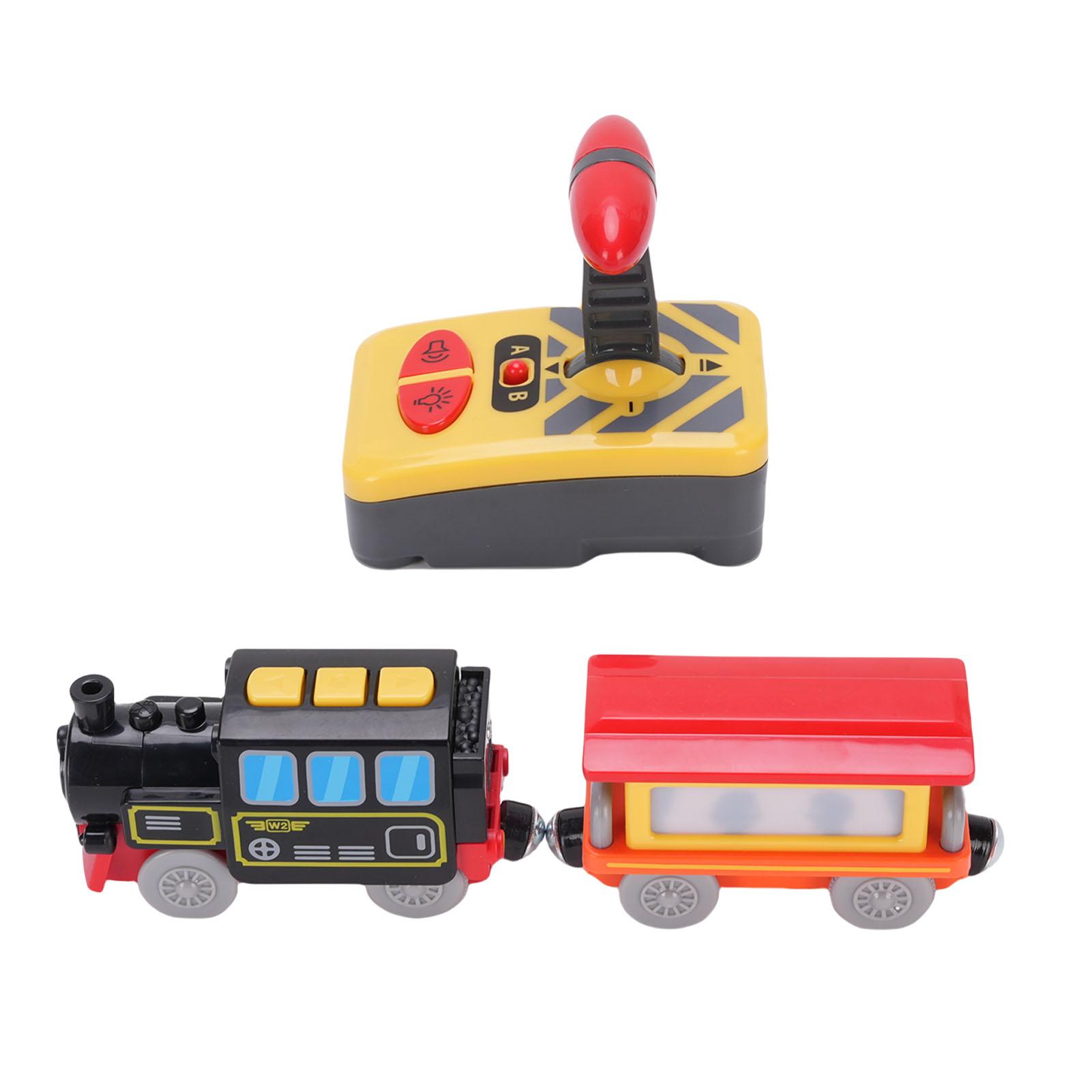 RC Train Toy Built in Sound and Light Effects Rugged ABS Remote Control Train Model Toy for Home
RC Train Toy Built in Sound and Light Effects Rugged ABS Remote Control Train Model Toy for Home