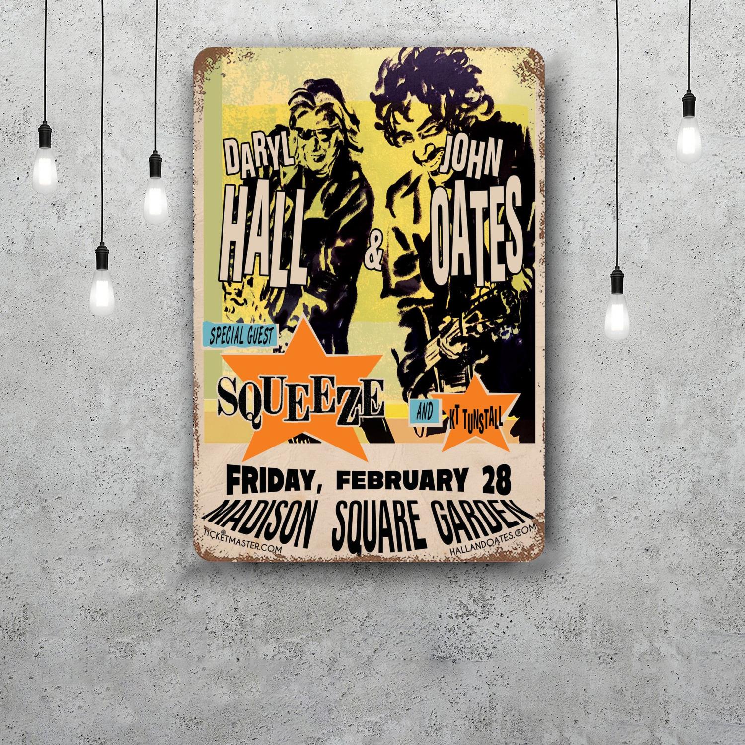 Hall Oates Funny Bar Metal Sign Retro Plaque Vintage Sign Alcohol Drinker Pub Club Man Cave Kitchen Wall Decoration 20x30cm(7.8x11.8inch)
Hall Oates Funny Bar Metal Sign Retro Plaque Vintage Sign Alcohol Drinker Pub Club Man Cave Kitchen Wall Decoration 20x30cm(7.8x11.8inch)