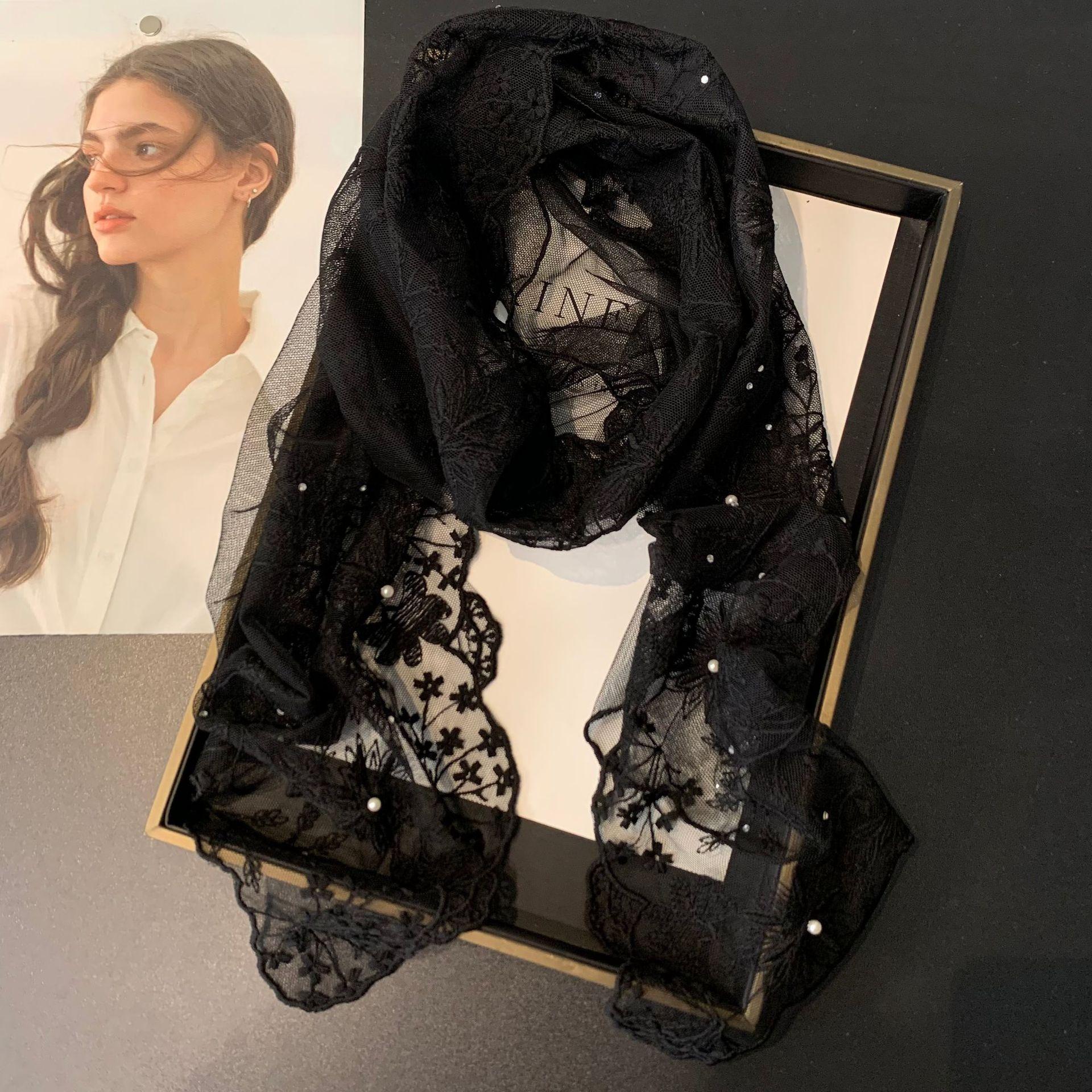VREOVOR Niche Lace Small Scarf French Super Fairy Embroidered Headband Headscarf Korean Version Neck Women s Spring Summer Soft 30-150cm
VREOVOR Niche Lace Small Scarf French Super Fairy Embroidered Headband Headscarf Korean Version Neck Women s Spring Summer Soft 30-150cm