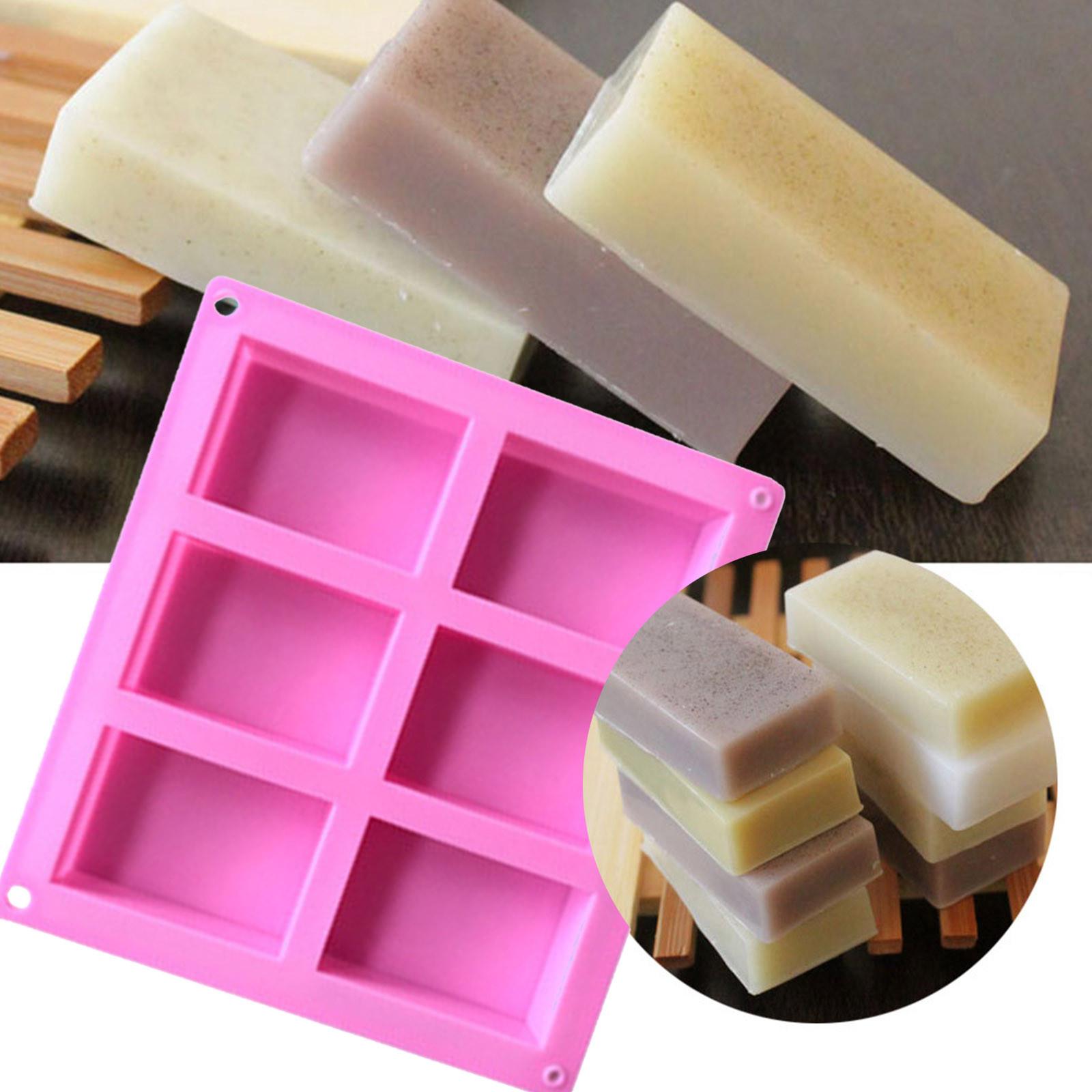 (Брисэнд) 6Cavity Прямоугольное мыло Силиконовое ремесло DIY Изготовление домашней формы для тортов
(Брисэнд) 6Cavity Прямоугольное мыло Силиконовое ремесло DIY Изготовление домашней формы для тортов