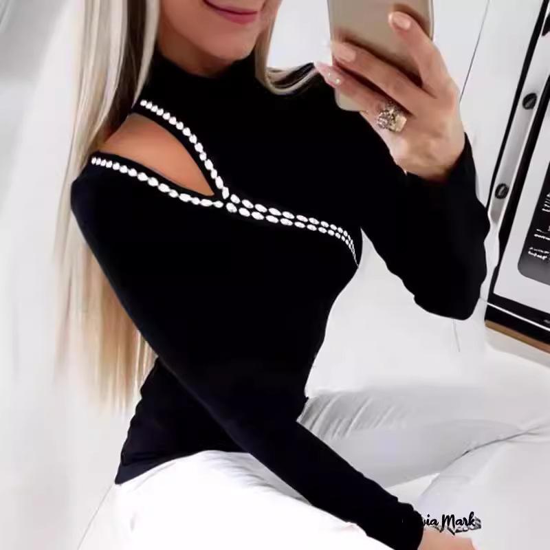 2025 Women s Retro Knitted Top: Rhinestone-Studded, Half-High Collar, Long Sleeves Extra Large
2025 Women s Retro Knitted Top: Rhinestone-Studded, Half-High Collar, Long Sleeves Extra Large