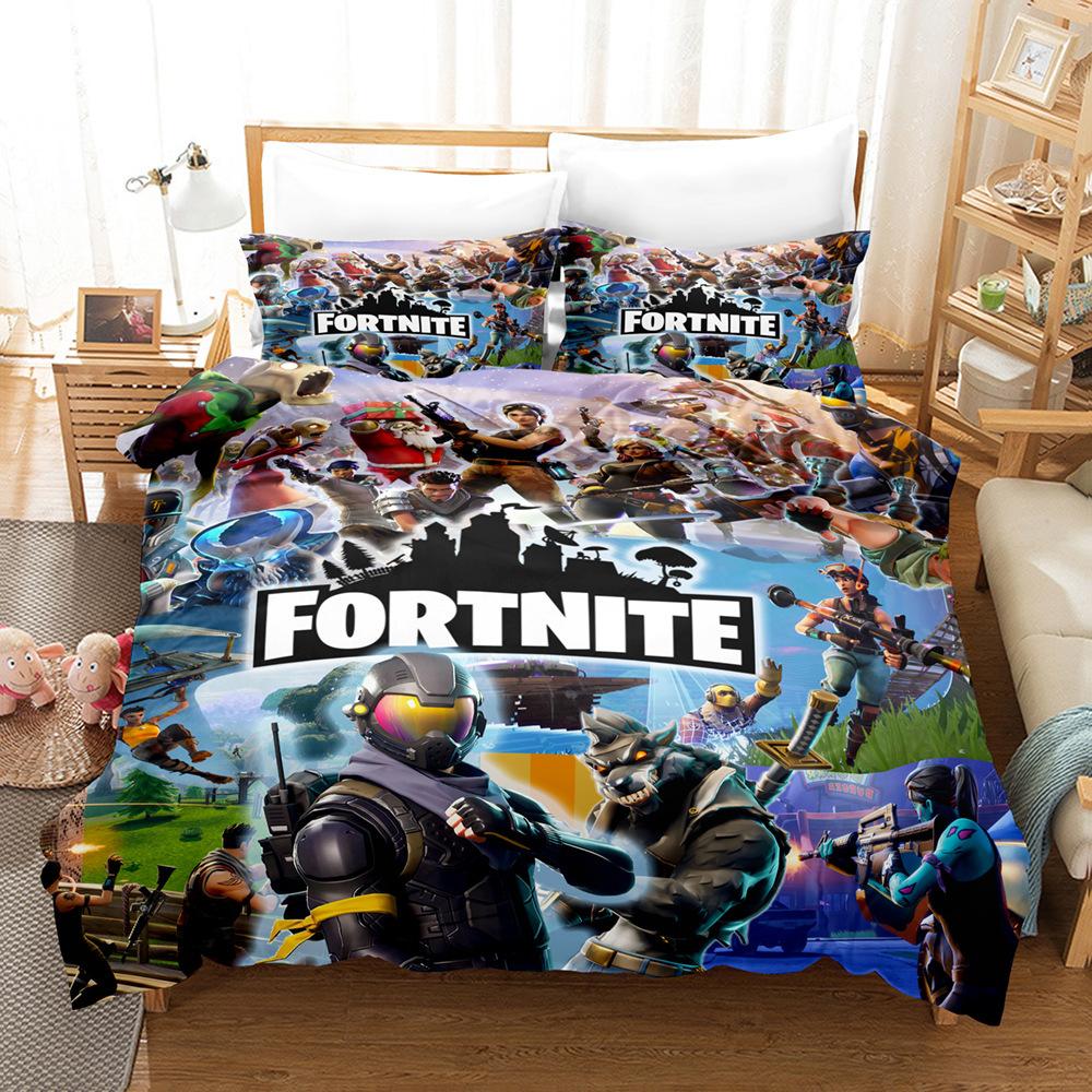 Digital Printing Fortnite Bedding Three-Piece Set Plus Printing Four-Piece Set 180 * 200 three-piece set
Digital Printing Fortnite Bedding Three-Piece Set Plus Printing Four-Piece Set 180 * 200 three-piece set