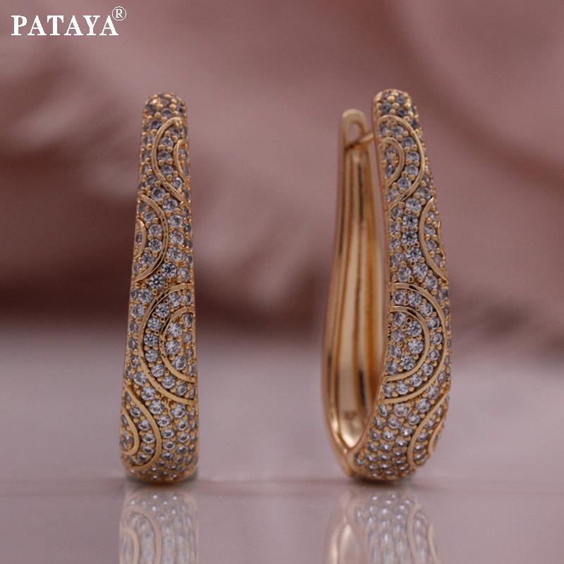 ПАТАЙЯ Уникальные серьги в U-стиле Техника микроинкрустации Серьги с искусственным цирконом
ПАТАЙЯ Уникальные серьги в U-стиле Техника микроинкрустации Серьги с искусственным цирконом