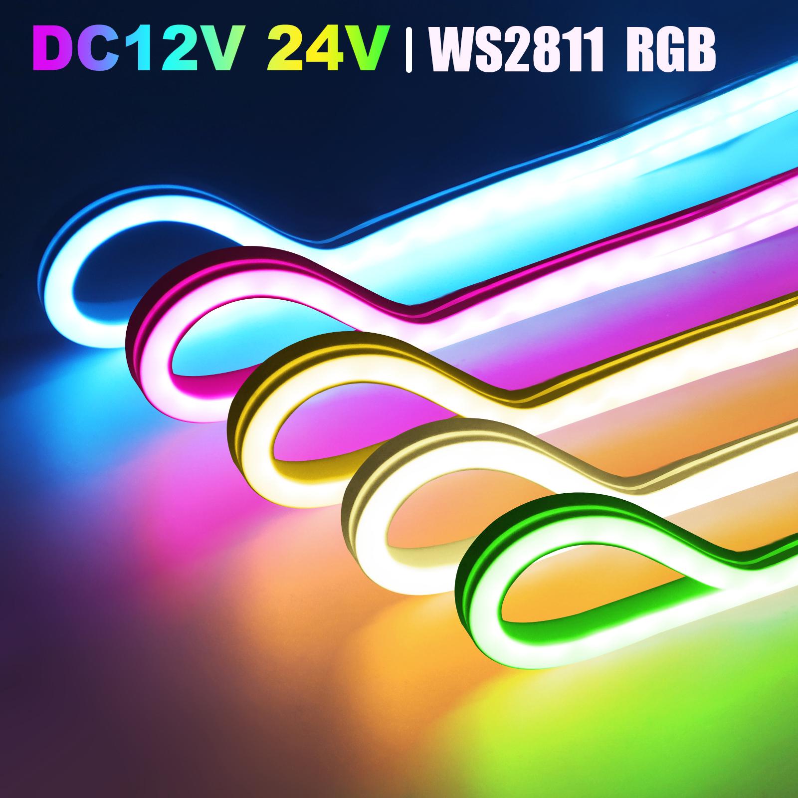 WS2811 RGBIC Dream Color Неоновая лента DC 12V 24V Водонепроницаемая Домашний декор Гибкая лента Лента Веревка Светодиодная лента 1M 5M 10M DC 12V 1M
WS2811 RGBIC Dream Color Неоновая лента DC 12V 24V Водонепроницаемая Домашний декор Гибкая лента Лента Веревка Светодиодная лента 1M 5M 10M DC 12V 1M
